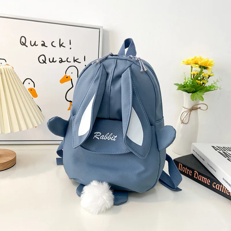 New Cartoon Cute School Bag Children's Bunny Backpack Korean Version Of The Children's Lightweight Backpack For Kindergarten
