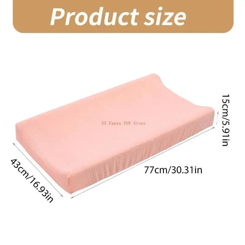 96GC Changing Pad Cover Cotton Changing Pad Sheets Diaper Change Table Sheets 32x16in