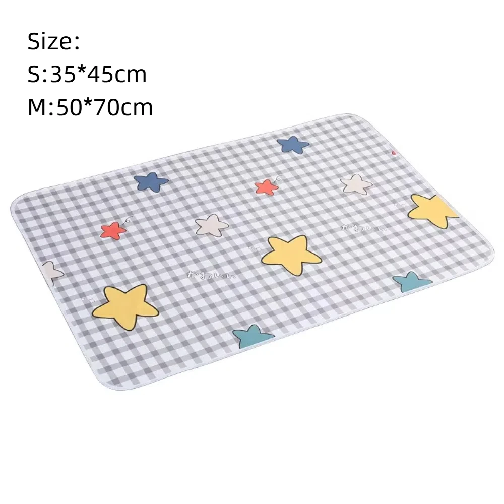 Soft Waterproof Bedding Sheet Cloth Reusable Breathable Baby Urine Mat Washable Baby Sleeping Underpads Elder