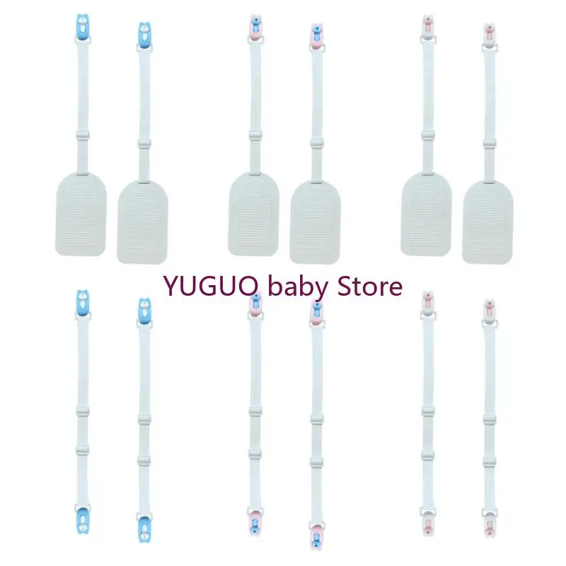 Set of 2 Bed Sheet Holder Adjustable Straps Kick Proof Design for Securely Holding Sheets on Mattresses and Cushions A2UB