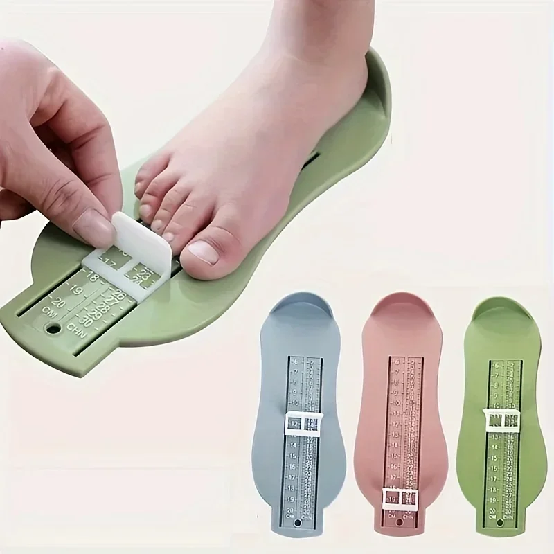 Baby Kids Infant Children Foot Length Measurer Tool Accurate Shoe Size Finder Gauge Ruler For Newborn Toddler Shoes Easy Home