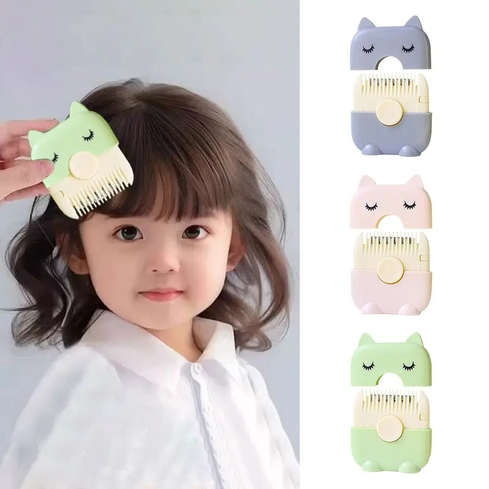 2 In 1 Baby HairCut And Hairdressing Comb Trim Bangs And Broken Hair Bangs Trimmer Manual Portable Children's Hair Clipper
