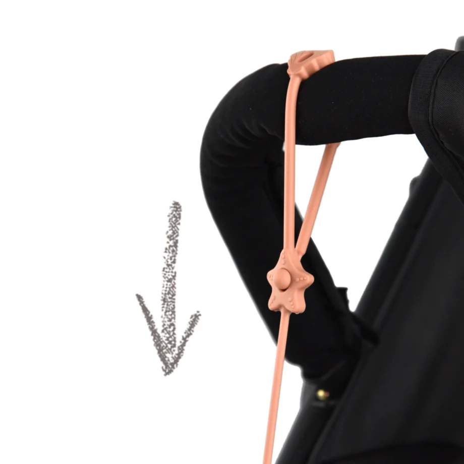 1PCS New Coming Food Grade Silicone Baby Bottle Chain Anti-Lost Chain Silicone Pacifier Clip Chain