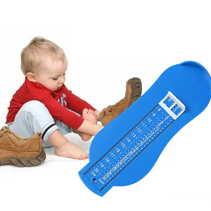 Baby Kids Infant Children Foot Length Measurer Tool Accurate Shoe Size Finder Gauge Ruler For Newborn Toddler Shoes Easy Home