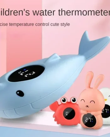 Baby Bath Temperature Meter Floating Digital Water Baby Bath Temperature Meter LED Display Temperature Tester Safety Cartoon