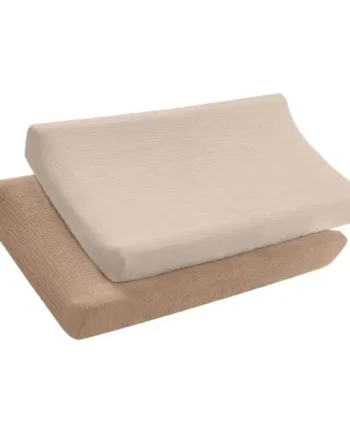2pcs/pack Soft and Breathable Baby Cradles Sheets, Newborns Changing Table Sleeve Cover Cotton Nursery Bedding Stuff