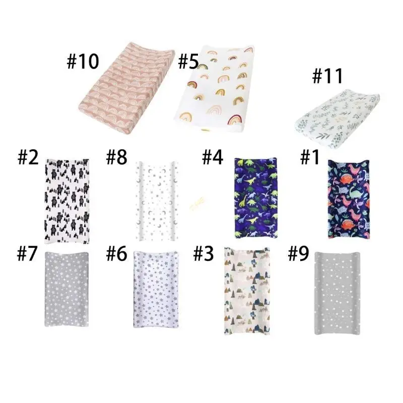 Changing Pad Cover for Boys Girls Print Soft Unisex Diaper Change Table Sheets