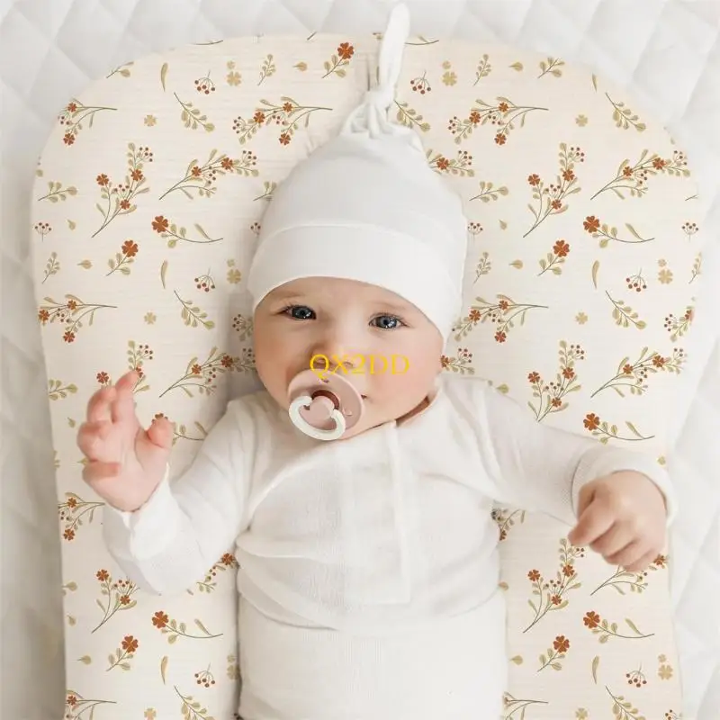 QX2D 2Pcs/set Baby Fitted Sheet Soft Newborns Diaper Changing Pad Sleeve Comfortable