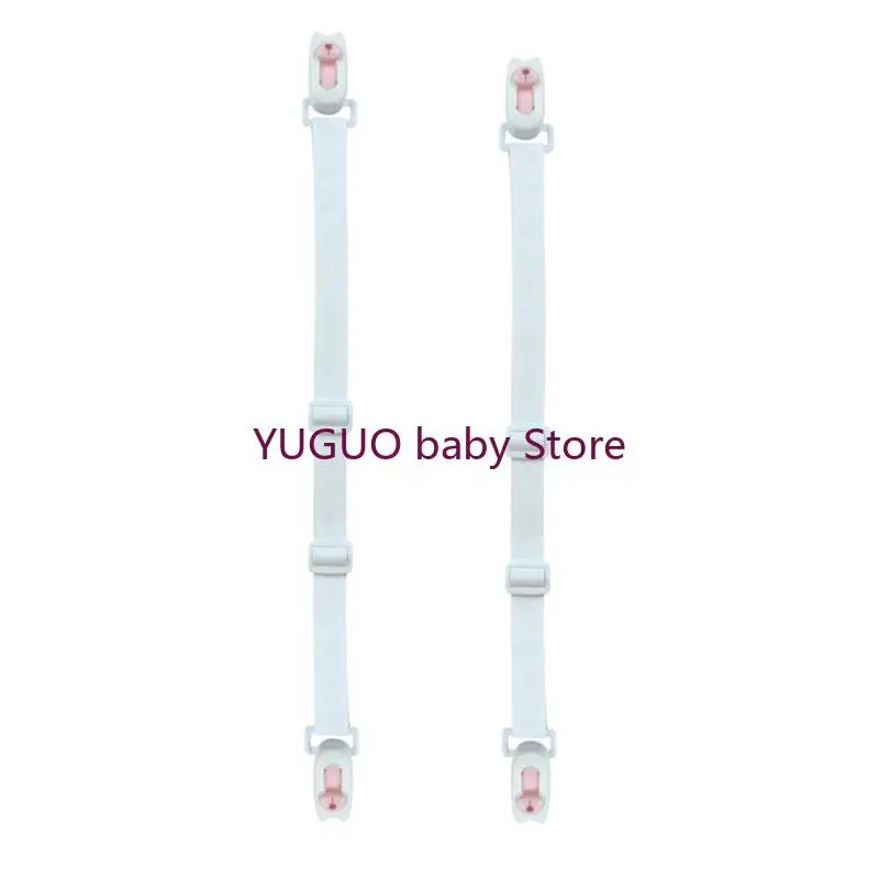 Set of 2 Bed Sheet Holder Adjustable Straps Kick Proof Design for Securely Holding Sheets on Mattresses and Cushions A2UB