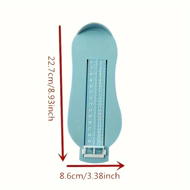 Baby Kids Infant Children Foot Length Measurer Tool Accurate Shoe Size Finder Gauge Ruler For Newborn Toddler Shoes Easy Home