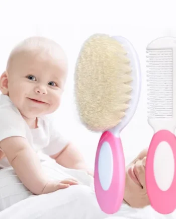 Baby Comb And Brush Care Set Soft PP Hair Comb for Infants Fetal Tinymus Cleaning Brush Baby Washing Tool