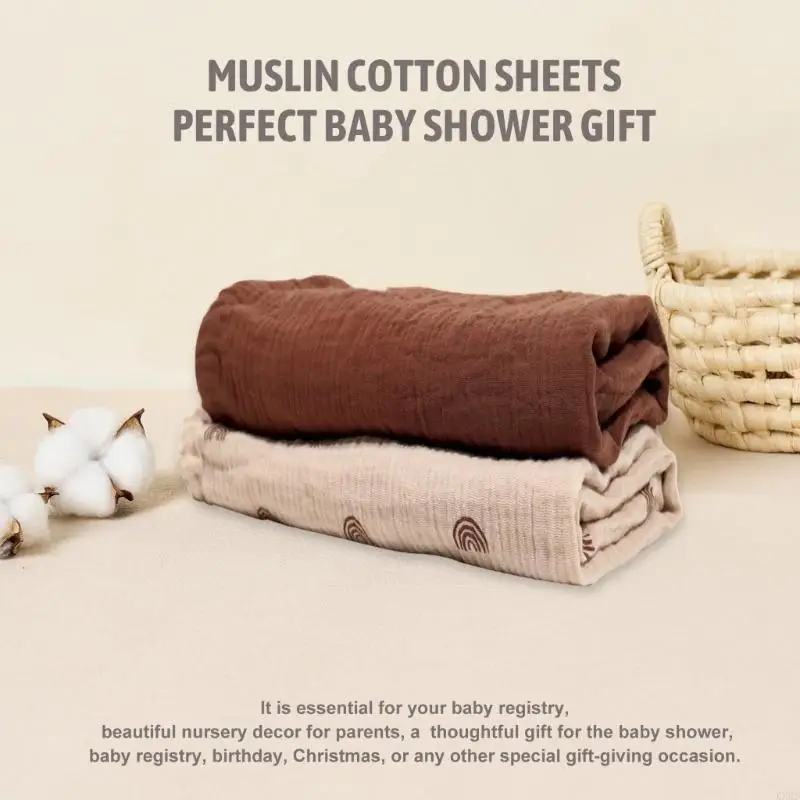Pack of 2pcs Baby Fitted Bassinet Sheet Newborns Changing Pad Cover Comfortable