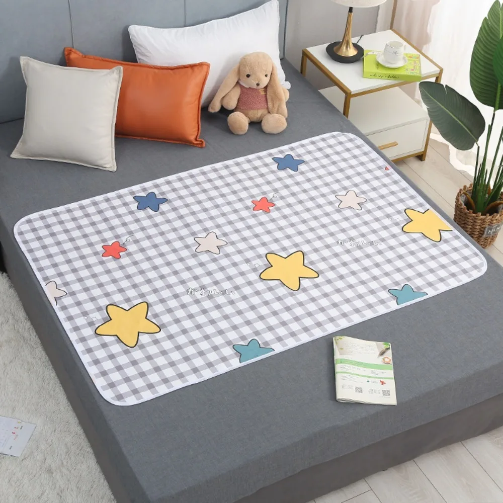 Soft Waterproof Bedding Sheet Cloth Reusable Breathable Baby Urine Mat Washable Baby Sleeping Underpads Elder