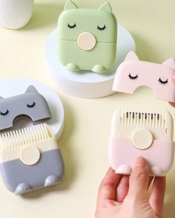 2 In 1 Baby HairCut And Hairdressing Comb Trim Bangs And Broken Hair Bangs Trimmer Manual Portable Children's Hair Clipper