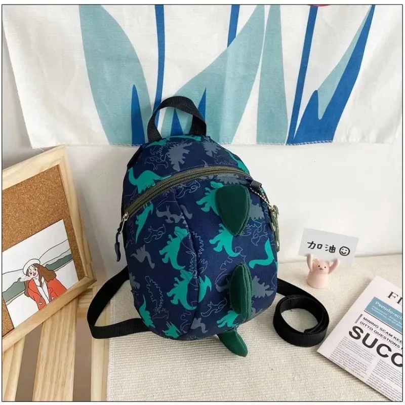 Boys and Girls Children's Backpack Nursery School Bag with Cartoon Dinosaur Backpack for Toddlers Children's Dual-Shoulder Bag