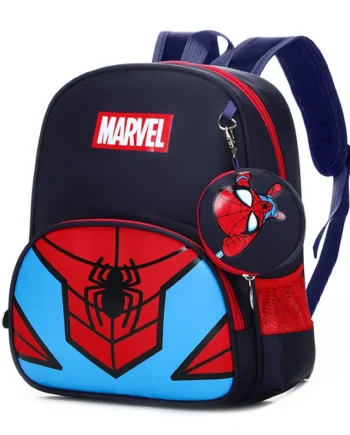 New Children School Bag Boys Girls Spider Man Cartoon Kindergarten Schoolbags Kids Orthopedic Backpacks 4-13 Year