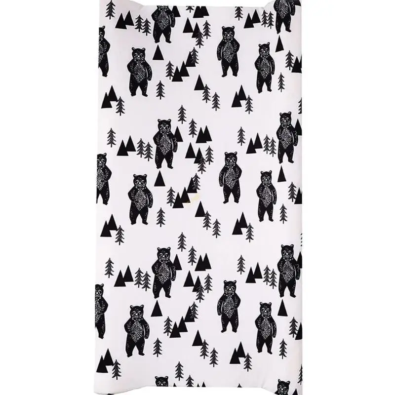 Changing Pad Cover for Boys Girls Print Soft Unisex Diaper Change Table Sheets