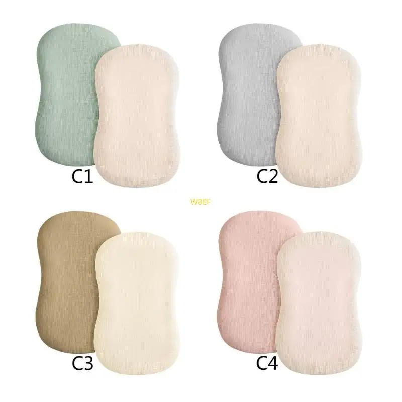 Practical Baby Bed Sheet Set Soft Comfortable Changing Pad Cover Protective Case