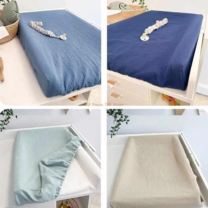 96GC Changing Pad Cover Cotton Changing Pad Sheets Diaper Change Table Sheets 32x16in