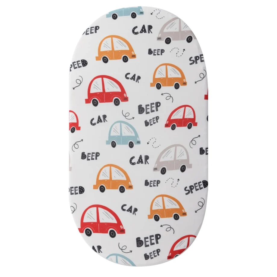 1pcs Breathable Soft Baby Bassinet Sheet Fitted Crib Mattress Cover for Newborn Infant Changing Pad Cover Nursery Cradle Sheet