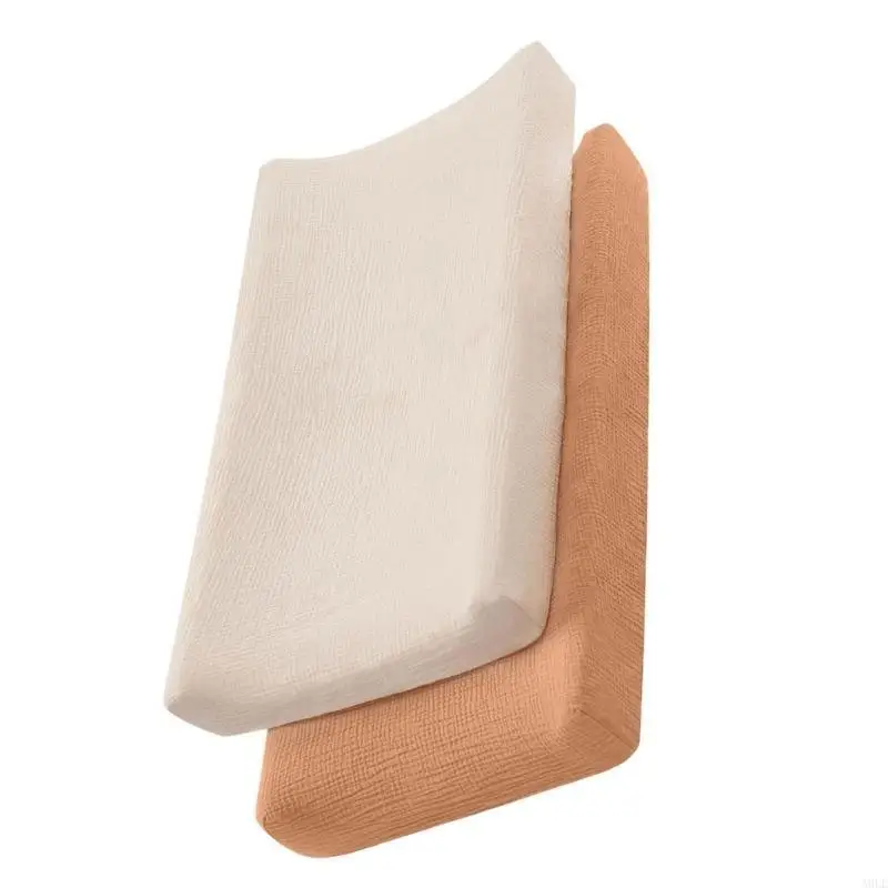 2pcs/pack Soft and Breathable Baby Cradles Sheets, Newborns Changing Table Sleeve Cover Cotton Nursery Bedding Stuff