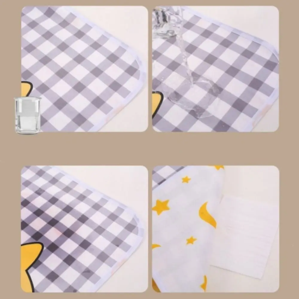 Soft Waterproof Bedding Sheet Cloth Reusable Breathable Baby Urine Mat Washable Baby Sleeping Underpads Elder